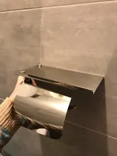 Paper-Holder Tissue-Box Roll-Stand Toilet 304-Stainless-Steel