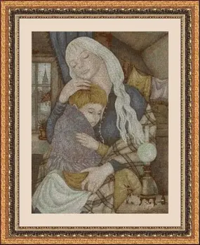 

CROSS STITCH KIT PANDATHREAD MODERN AND SURREAL 33282