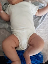 5 unids/lote ropa de bebé recién nacido de verano de 2016 sin mangas ropa de bebé niña 100% algodón blanco niños bebé monos y petos