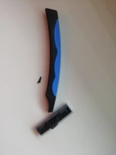 Cuchilla de afeitar Manual para hombre, 1/2 Uds., cuchillas de afeitar para la cara para hombre, aparatos desechables portátiles para Hotel de viaje (sin cuchillas)