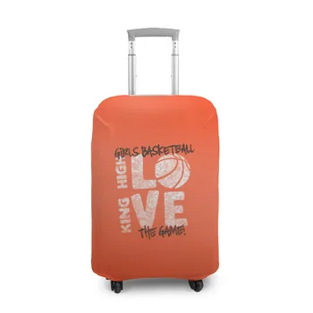 

Case for a suitcase 3D by Royal High love (basketball girls)