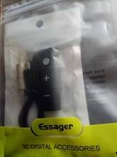 Receptor Essager Bluetooth 5,0 para auriculares Jack de 3,5mm adaptador inalámbrico Bluetooth Aux Audio transmisor de música para auriculares