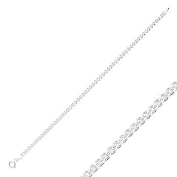

Angemiel 925 Silver 50 Micron Nonna Chain Bracelet