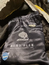 Remyblue-pelucas de cabello humano con encaje frontal 13x1, 99J, cabello humano malayo liso, Remy, prearrancado, 28 pulgadas