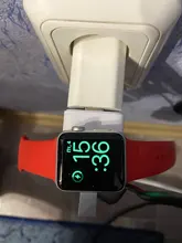 Cargador inalámbrico portátil para IWatch SE 6 5 4 Estación De Carga, Cable de carga USB para Apple Watch Series 6 5 4 3 2 1