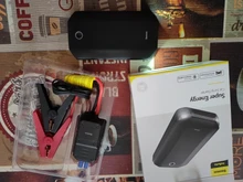 Baseus-Arrancador de batería para coche, arranque de emergencia para automóviles, cargador portátil de batería, booster de energía, reactivador de batería, 800A