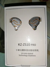 Headset Earphones Earbuds Ear-Monitor Noise-Cancelling Kz Zs10 4BA ZSN Units Hybrid Hifi-Bass