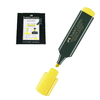 

MARKER FLUOR TEXTLINER FABER YELLOW