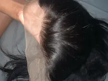 Pelucas de cabello humano brasileño Remy para mujeres negras, 28, 30 y 32 pulgadas, sin pegamento, 13x4, prearrancado, 180 de densidad