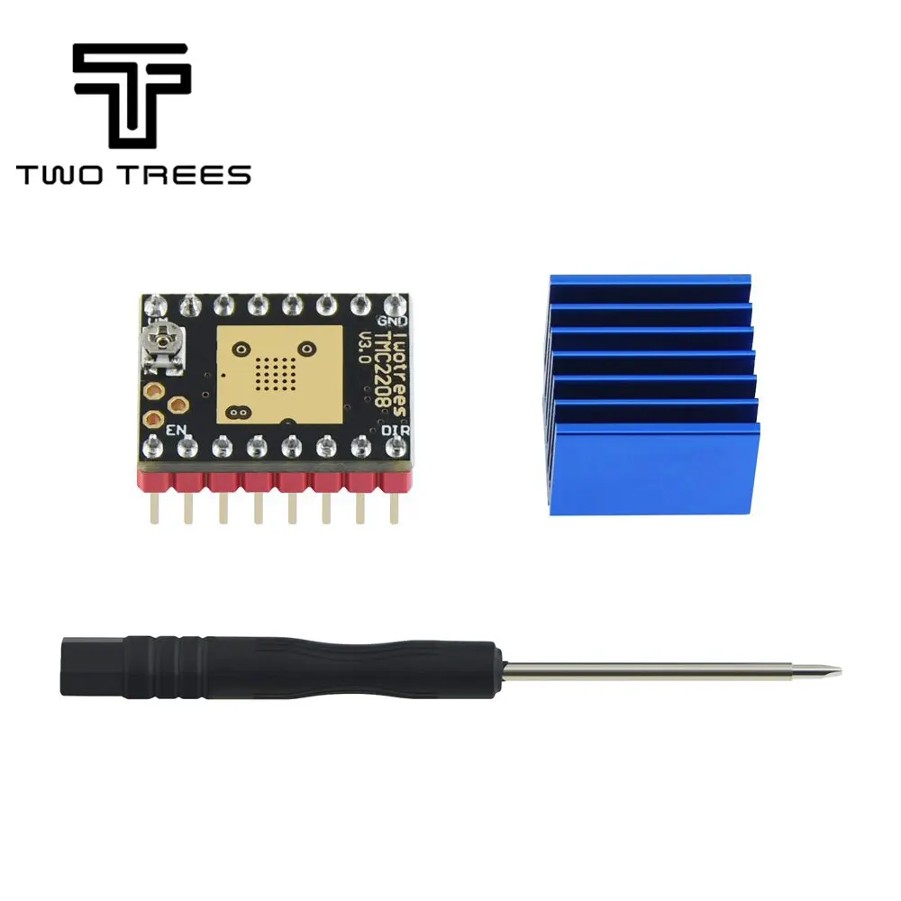 5 шт. TMC2208 MKS TMC2209 V2.0 шаговый двигатель StepStick UART ultra silent для Gen_L Robin Nano SKR V1.3 mini E3 Ender