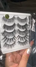 Pestañas postizas suaves 3D, pestañas largas y gruesas finas tupidas, hechas a mano, suaves, maquillaje para pestañas, herramientas de extensión, 5 pares
