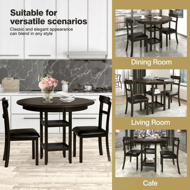 Dining Chairs Round Tables At Sam's Club Jack Gray/Brown