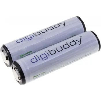 

Digibuddy 18650 lithium-ion battery cell (rechargeable lithium battery) Pack 2uds.