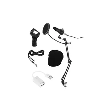 

Kit Microphone Plug & Play USB computer cardioid mic SONO Chipset for music recording PC karaoke, voice Over 895