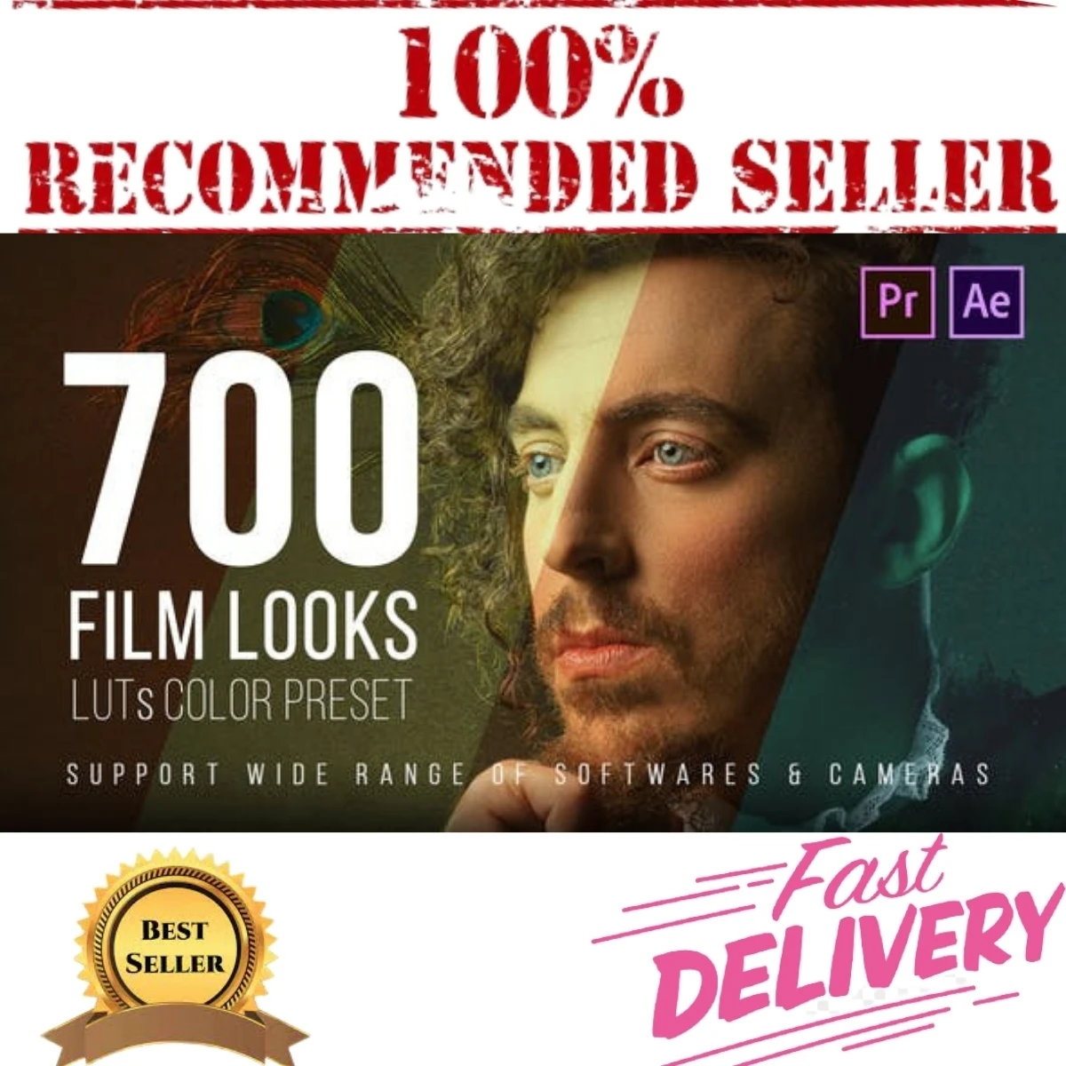Paquete completo de película de 700 colores, preestablecido