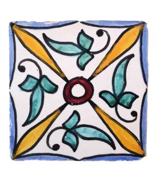 

Azulejo Andalusí - 10 cm - Handmade- Model 36