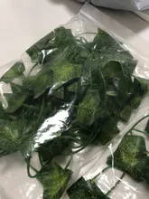 Vid Artificial reptil lagarto terrario decoración camaleones subir resto plantas hojas