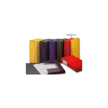 

Pack of 5 pieces-box project 6 green 25x35cm, dorsum 6cmKING MEC12.0