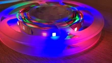 20M-1M USB LED Strip Light 5050 SMD USB RGB Lights Flexible LED Lamp Tape Ribbon RGB TV Desktop Diode Tape adapter