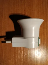 Eu-Plug-Adapter Socket Base-Lamp Power-On-Off-Control-Switch E27 with 1pcs