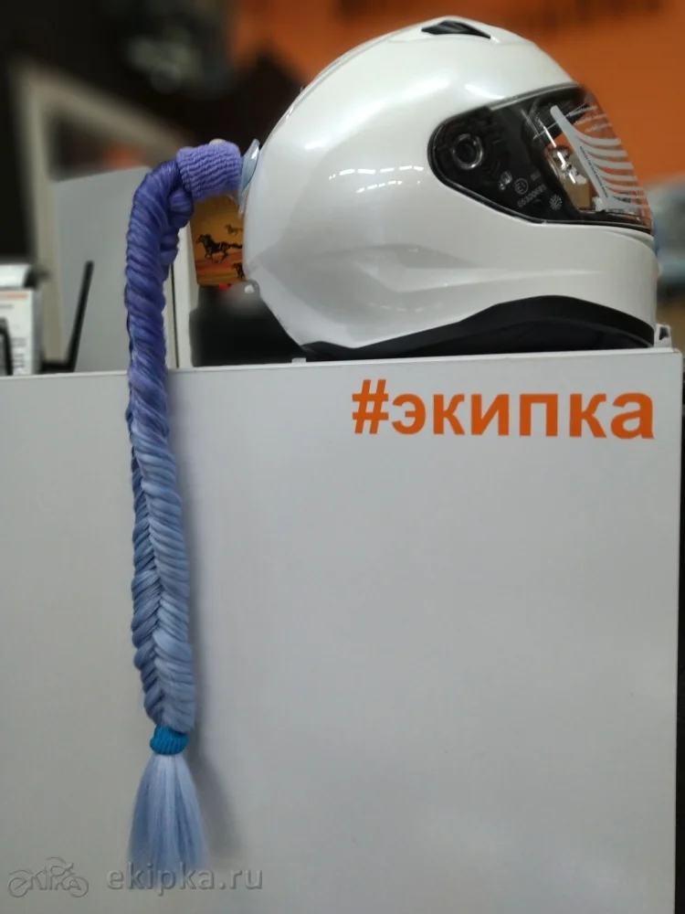 Proxvost Крофт 16-26 коса, голубо-фиолетовый(На липучке