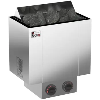 

Electric oven Sawo Nordex nrx-90nb-z (9 kW, built-in remote control, inside galvanized, outside stainless steel)