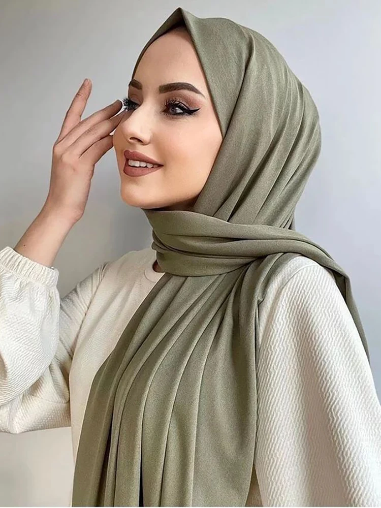 

Modal Cotton Hijab Jersey Foulard Femme Plain Shawl For Women Muslim Hijabs Scarves Head Scarf Headwraps Turban Femme Africaine