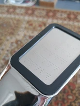 Bathing-Sprayer Shower-Head Square Pressure-Water-Booster Tiny-Holes Saving Bathroom