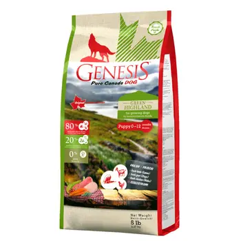 

Genesis pure Canada Green Highland puppy for puppies from chickens., goat and lamb-2,268 kg x 1 pc