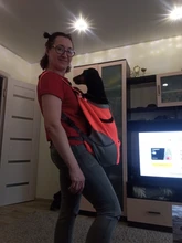 Mochila De viaje portátil plegable con doble hombro para mascotas, bolsa de transporte frontal de malla para perros y gatos