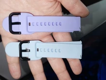 20mm, 22mm, banda de silicona para Samsung Galaxy ver 3 42mm 46mm activo 2 de S2 S3 suave correa de pulsera para Huami Amazfit Bip/GTS 2