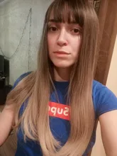 Element-peluca femenina de fibra resistente al calor, cabellera corto sintético recto con flequillo lateral ombré Rubio Dorado Bob, color blanco/negro