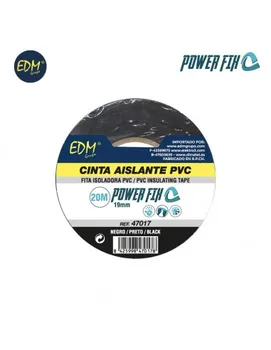 

Insulating tape 20m x 19mm Black EDM