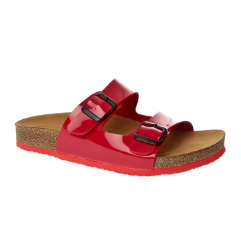 

John May Women's Slipper Ba-S902.002 Pu R.Red