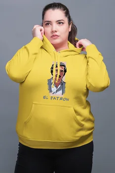 

Angemiel Wear El Patrón Yellow Women 'S Hooded Sweatshirt