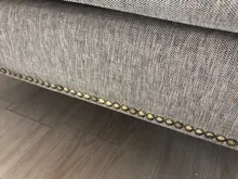 Cinta de metal de 11mm para tapicería de muebles, tiras decorativas con tachuelas de latón, níquel, bronze, ideal para sofá, mesita de noche, lote de 5 metros