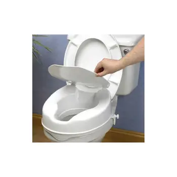 

SolucionesDiarias lifts car Earbud for wc with Cap for Adult White Color 10 CM