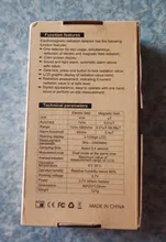 RZ-Detector de radiación de campo electromagnético, probador Emf, medidor recargable portátil, contador de emisión, dosímetro, ordenador