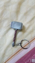 LLavero de Metal con forma de martillo de Thor para hombre y mujer, accesorios para seguidores de películas, 2021