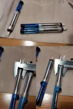 Bomba de succión de Metal de aluminio caliente, soldadura de estaño, pluma con ventosa, eliminación de desoldador de soldadura al vacío, herramientas