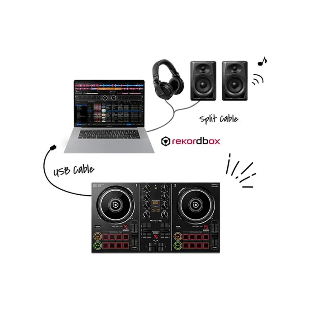 Pioneer Professional Dj Controller Audio Sound