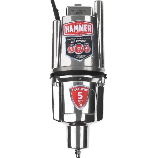 Насос вибрационный Hammer NAP250B(16) серый