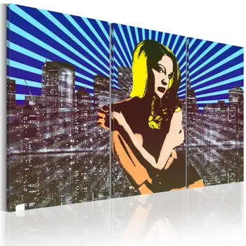 

Picture-American beauty - triptych - 60x40 cm