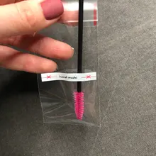 100 unids/lote Mini de plástico de empaquetado de la galleta 5x10cm de bolsas para envolver opp Auto adhesivo bolsas de regalo bolsa lápiz labial paquete