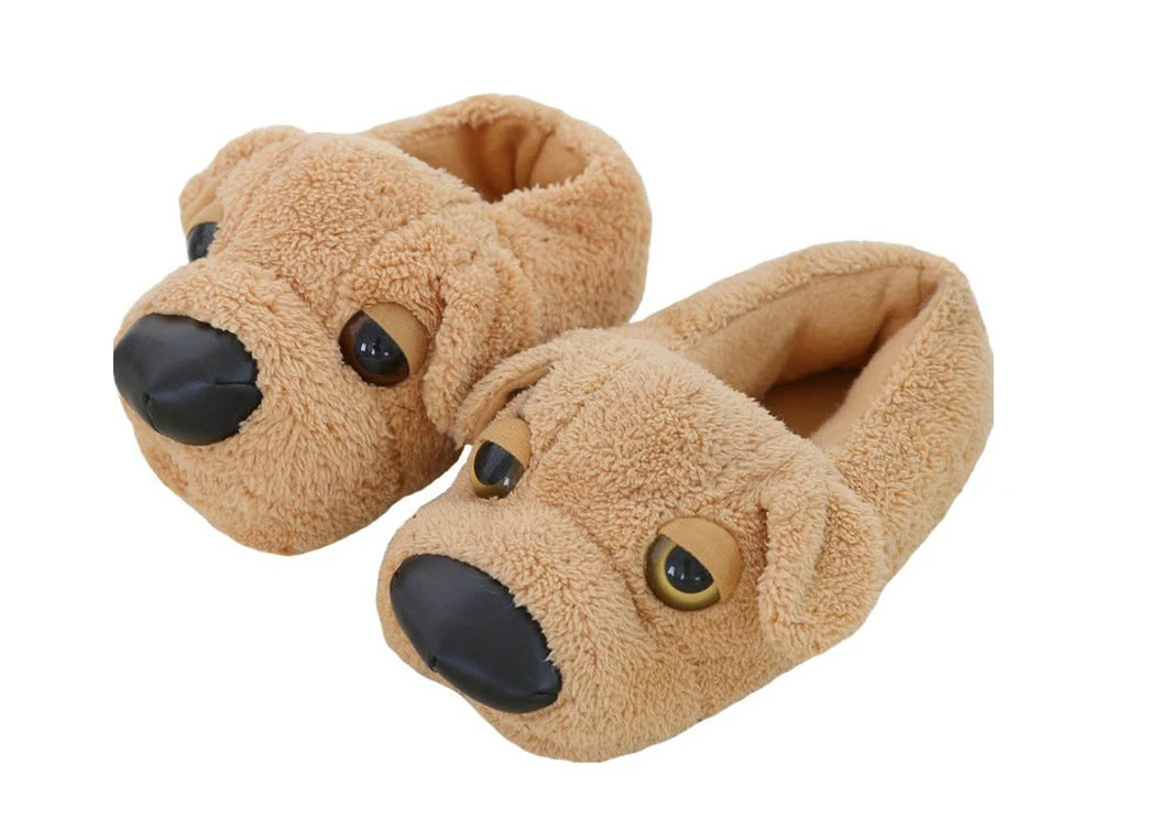 Тапки собаки. Милые домашние тапочки. Мягкие тапочки собачки. Тапки собаки. Мягкие тапочки собачки.