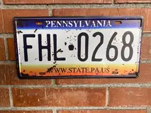 Poster USA Garage-Tin-Signs License-Plate-Decor Car-Number Wall-Bar Texas California