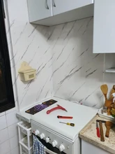 Self-Adhesive Wallpaper Vinyl-Film Kitchen Cupboard Marble Bedroom Oil-Proof Home Improvement