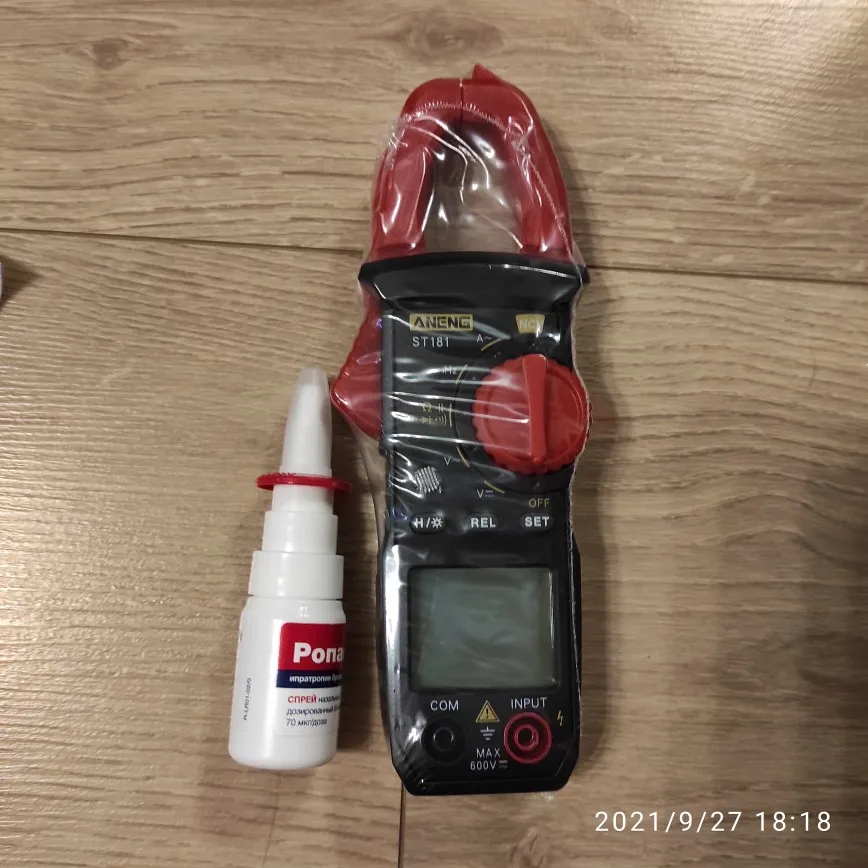 Отзыв о товаре ANENG ST181 токовые клещи DCAC тик ток клещи мультиметр мультиметр с клещами  4000 отсчетов тестер клещи токовые цифровой мультиметр Амперметр Тест напряжения er  усилитель Гц Емкость NCV Ом Тест токоизмеритель клещи от пользователя N***v
