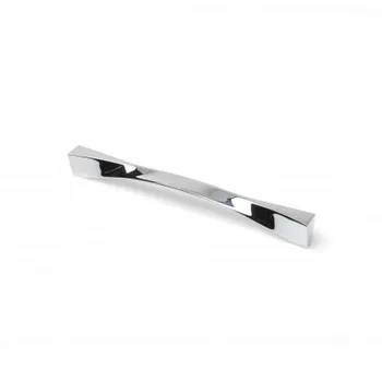 

Box with 5 handles modern style made of Zamak chrome finish brightness and 224 mm distance between points.