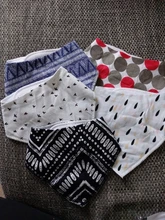 100% de bebé de algodón orgánico de baberos Bandana bebé Baberos alimentación Baberos para babeando y dentición suave y absorbente babero Unisex bebé Baberos